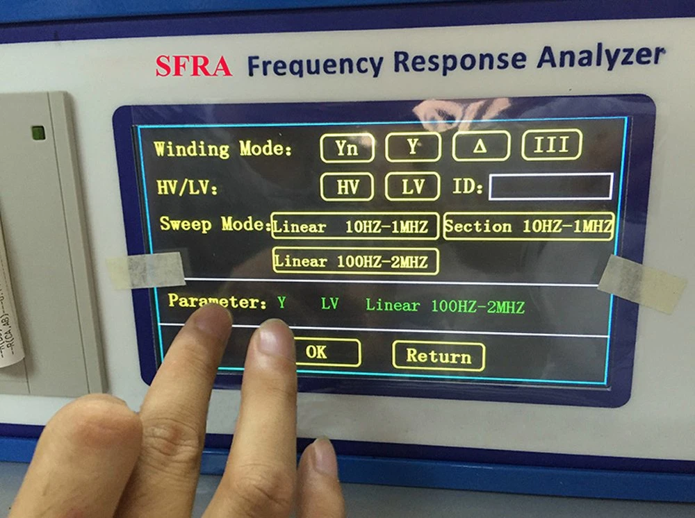 Sweep Frequency Response Power Transformer Winding Deformation Diagnostic Instrument