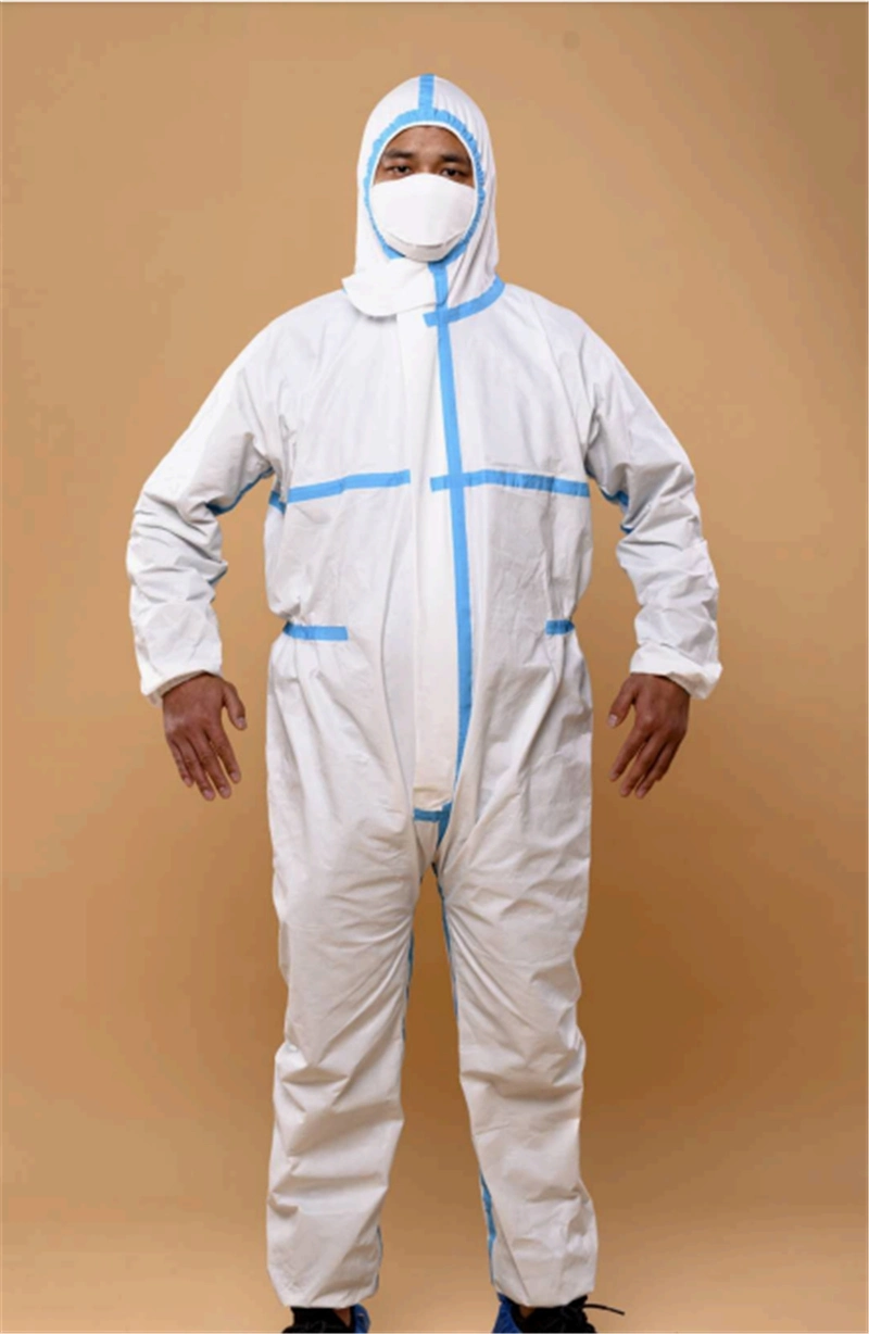 Overall Disposable Personal Protective Suits Clothing Suits Safey Equipment