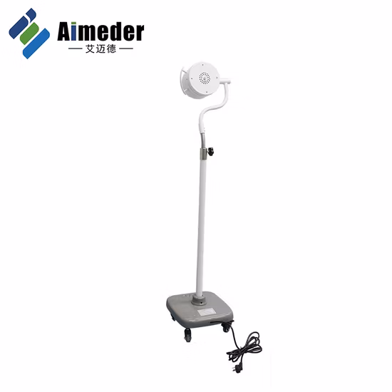 Équipement chirurgical de haute qualité Lampe d'opération d'examen d'éclairage auxiliaire chirurgical portable mobile à haute illumination pour utilisation en clinique hospitalière