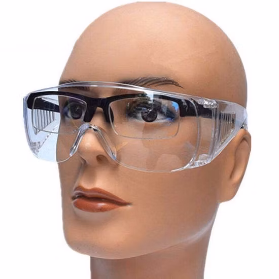 Lunettes de sécurité Lunettes de protection transparentes anti-buée