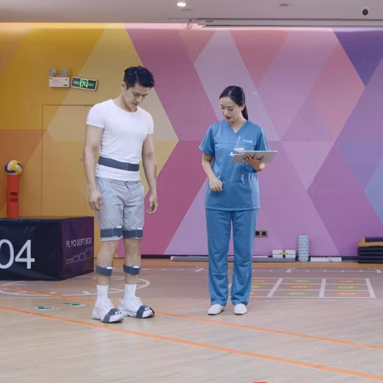 Entraînement à la marche Analyse de la marche des membres inférieurs Équipement de physiothérapie